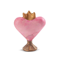 Demdaco Kelly Rae Roberts Heart Sculpture - Permission Granted to Listen