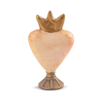 Demdaco Kelly Rae Roberts Heart Sculpture - Permission Granted to Dream