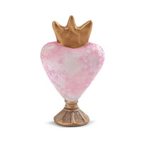 Kelly Rae Roberts Heart Sculpture - Permission Granted to Embrace