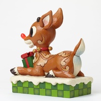 Rudolph Traditions by Jim Shore - Rudolph With Lighted Nose