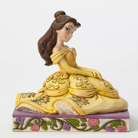 Jim Shore Disney Traditions - Beauty & The Beast Belle - Be Kind Personality Pose 