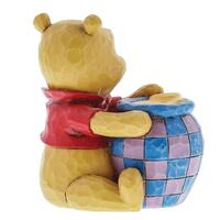 Jim Shore Disney Traditions - Winnie the Pooh with Honey Pot Mini Figurine