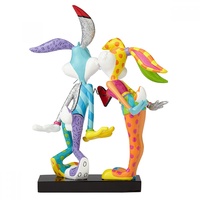 Looney Tunes By Britto - Lola Bunny & Bugs Bunny Kissing Figurine