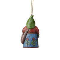 PRE PRODUCTION SAMPLE - Folklore by Jim Shore - Santa With Bag Hanging Ornament