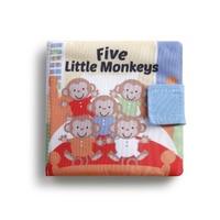 Demdaco Baby - Story Time Puppet Five Little Monkeys