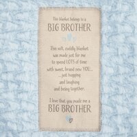 Demdaco Baby - Big Brother And Me Cuddle Blanket