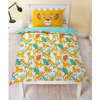 Disney The Lion King Quilt Cover Set - Single - Future King of the Jungle