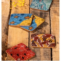 Ashdene Maarakool Art Coaster 4 Pack