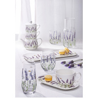 Ashdene Lavender Fields - Glass Tumbler 4 Pack