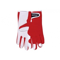 Sprout Goatskin Gardening Gloves - Red