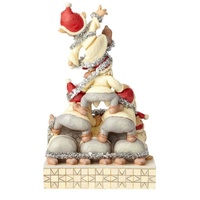 Jim Shore Disney Traditions - White Woodland Snow White and the Seven Dwarfs Figurine