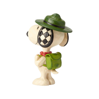 Peanuts by Jim Shore - Snoopy Boy Scout Mini Figurine