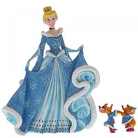 Disney Showcase Couture De Force - Christmas Cinderella with Jaq and Gus