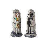 Disney Ceramics Salt and Pepper Shaker Set - Nightmare Before Christmas Jack And Sally