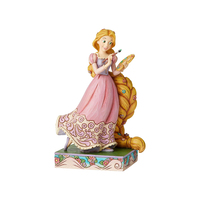 Jim Shore Disney Traditions - Tangled Rapunzel - Adventurous Artist Princess Passion 