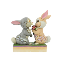 Jim Shore Disney Traditions - Bambi Thumper and Blossom - Bunny Bouquet