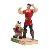 Jim Shore Disney Traditions - Beauty & the Beast Gaston & Lefou - Muscle-Bound Menace