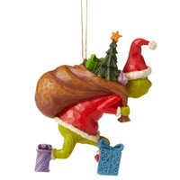 Dr Seuss The Grinch by Jim Shore - Grinch Tiptoeing Hanging Ornament