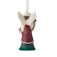 PRE PRODUCTION SAMPLE - Jim Shore Heartwood Creek Victorian - Angel with Hand Bell Hanging Ornament