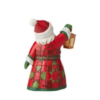Jim Shore Heartwood Creek - Santa With Lantern Mini Figurine