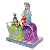 Jim Shore Disney Traditions - Cinderella Lady Tremaine, Anastasia and Drizella - The Terrible Tremaines