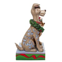 Jim Shore Disney Traditions - Lady & Tramp Christmas - Decked Out Dogs