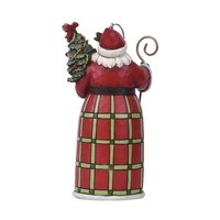 Country Living by Jim Shore - Santa with Tree Hanging Ornament