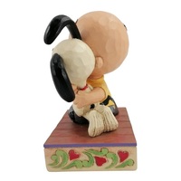 Peanuts by Jim Shore - Charlie Brown & Snoopy Hugging