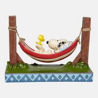 Peanuts by Jim Shore - Snoopy & Woodstock in Hammock - Just Hanging Around