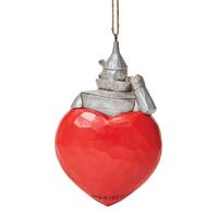 The Wizard of Oz by Jim Shore - Tin Man Heart Hanging Ornament