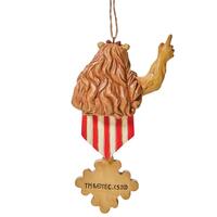 The Wizard of Oz by Jim Shore - Cowardly Lion Courage Hanging Ornament