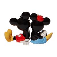 Disney Ceramics Salt and Pepper Shaker Set - Mickey & Minnie Mouse