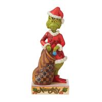 Dr Seuss The Grinch by Jim Shore - Grinch 2-Sided Naughty/Nice