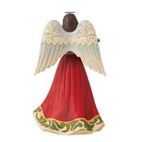 Jim Shore Heartwood Creek - Christmas Angel With Cardinals