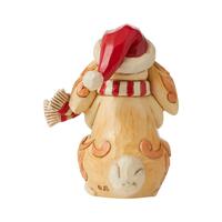 Jim Shore Heartwood Creek - Christmas Bunny Mini Figurine