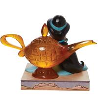 Jim Shore Disney Traditions - Aladdin - Jasmine & Genie Lamp