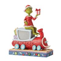 Dr Seuss The Grinch by Jim Shore - Grinch On Train