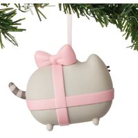 Pusheen Christmas Hanging Ornament - Pusheen Gift Wrapped