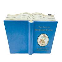 Beatrix Potter by Jim Shore - Peter & Benjamin by Scarecrow Storybook - Mr. McGregor's Decoy
