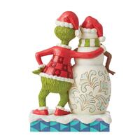 Dr Seuss The Grinch by Jim Shore - Grinch with Grinchy Snowman