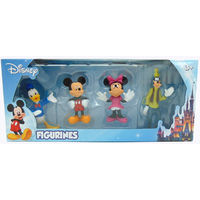 Disney Figurines Set - Donald, Mickey, Minnie, Goofy