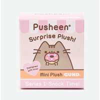 Pusheen Surprise Plush Keychain Series 1 Snack Time - Pusheen In Ice Cream Cone