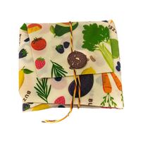 Buzzee Organic Beeswax Reusable Sandwich Wrap - Harvest