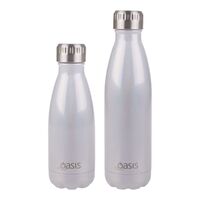 Oasis Insulated Drink Bottle - 350ml Lustre Pearl