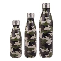Oasis Insulated Drink Bottle - 500ml Camo Green
