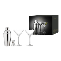 Tempa Aurora - Silver 4pc Cocktail Set