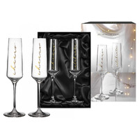 Tempa Celebration - Cheers Champagne Glass 2 Pack