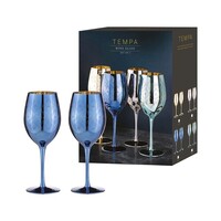 Tempa Estelle - Navy Wine Glass 2 Pack