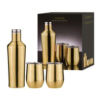 Tempa Aurora - Gold Portable Wine Gift Set