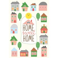 Greeting Card - Home sweet Home